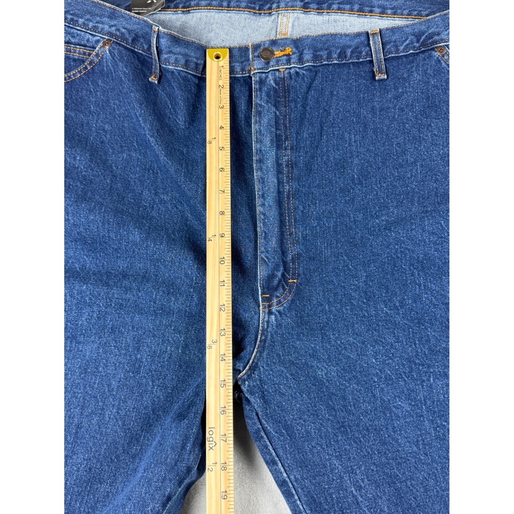Dickies Mens‎ 54x32 Dark Wash Relaxed Fit Straight Leg Denim Jeans New With Tags - Picture 6 of 15